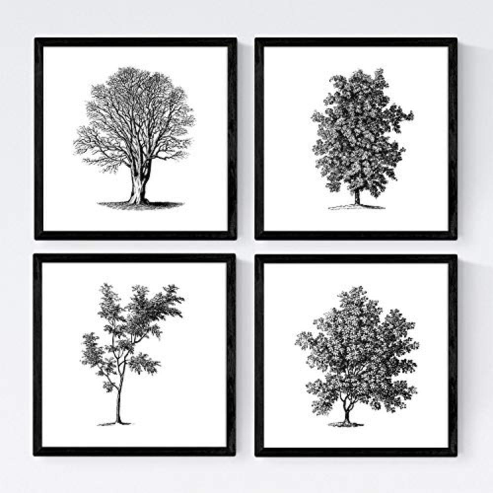 Nacnic Poster Schwarz 20x3 cm