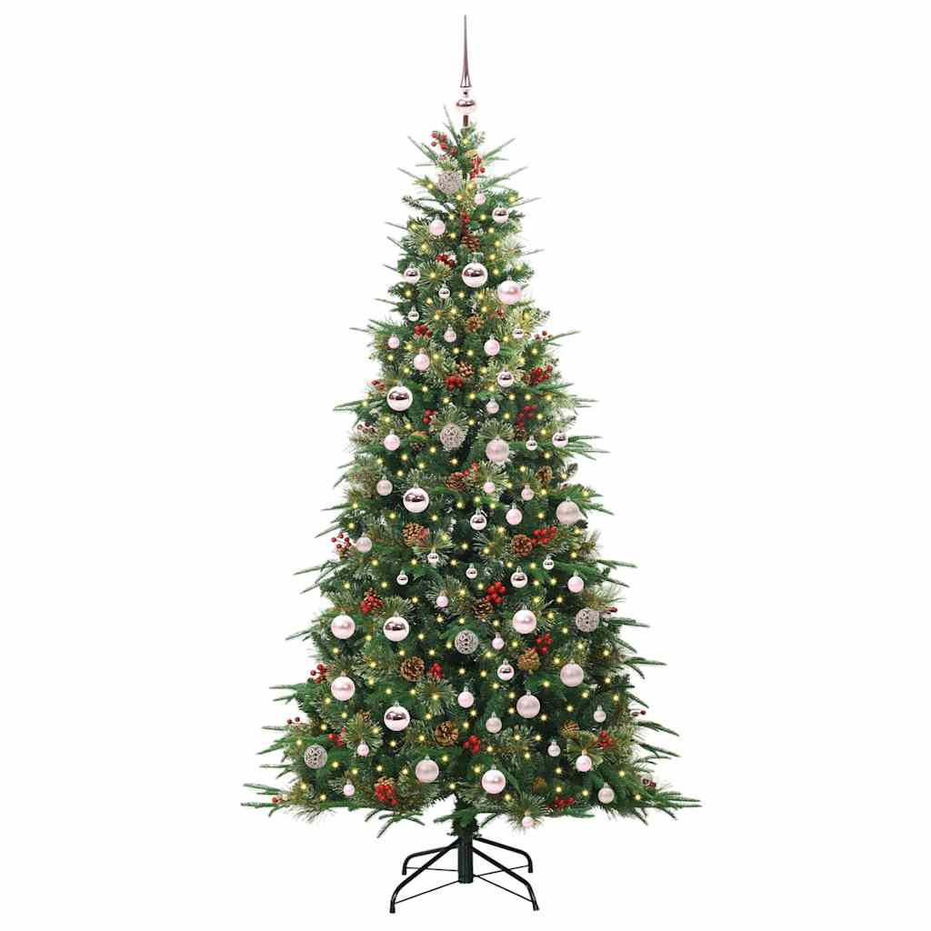 vidaXL Weihnachtsbaum Grün 210 cm