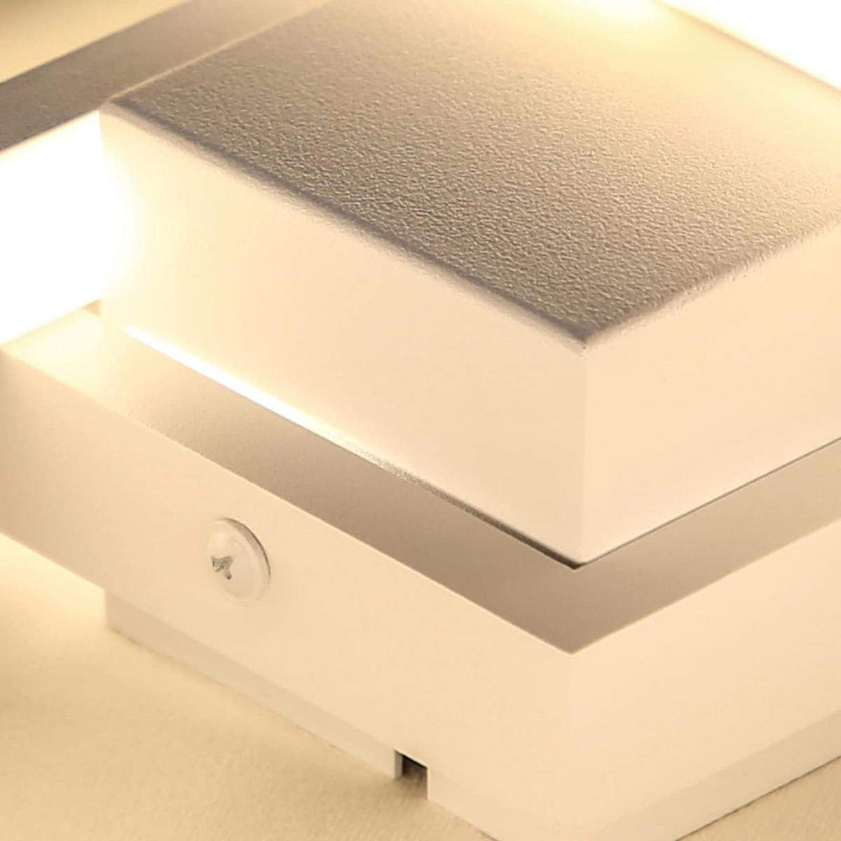 LED-DECKENLEUCHTE Caroline 100/70/8 cm - Weiß, Metall (100/70/8cm) - Nettlife