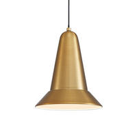 HÄNGELEUCHTE Nerla, Gold / Messing, 15.5cm, Dimmbar - Goldfarben, Metall (13.5/13.5/15.5cm) - KOSILUM