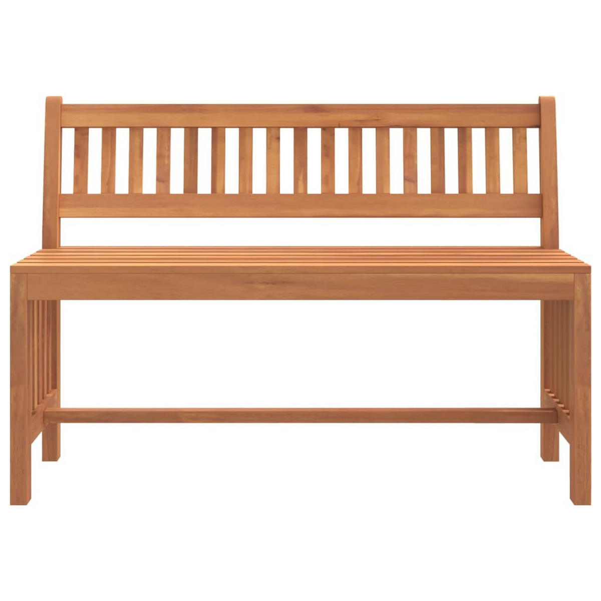 GARTENBANK 110 cm Massivholz Eukalyptus - Braun, Holz (45/77/110cm) - furnicato
