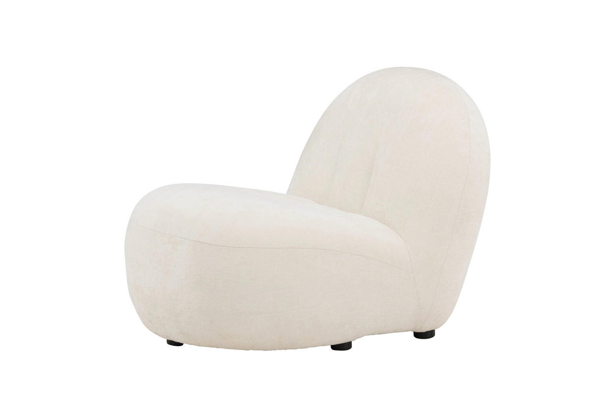 SESSEL, Omaha, Weiß, Holzwerkstoff / MDF / Polyester, 65 x 84 x 61 cm - Weiß, Holzwerkstoff/Textil (65/61/84cm) - ebuy24
