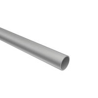 RUNDROHR 160 cm, 16 mm Ø Silbergrau - Alufarben, Metall (160cm) - INTERDECO
