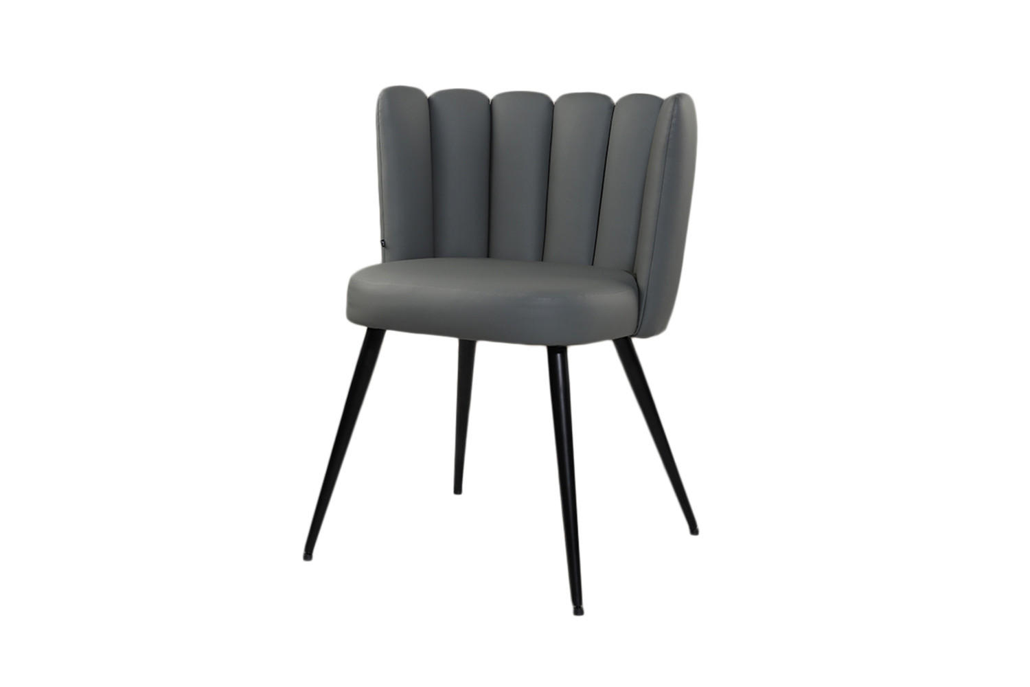 ESSZIMMERSTUHL JADA Grau Kunstleder - Grau, Textil (59/79/55cm) - KAWOLA