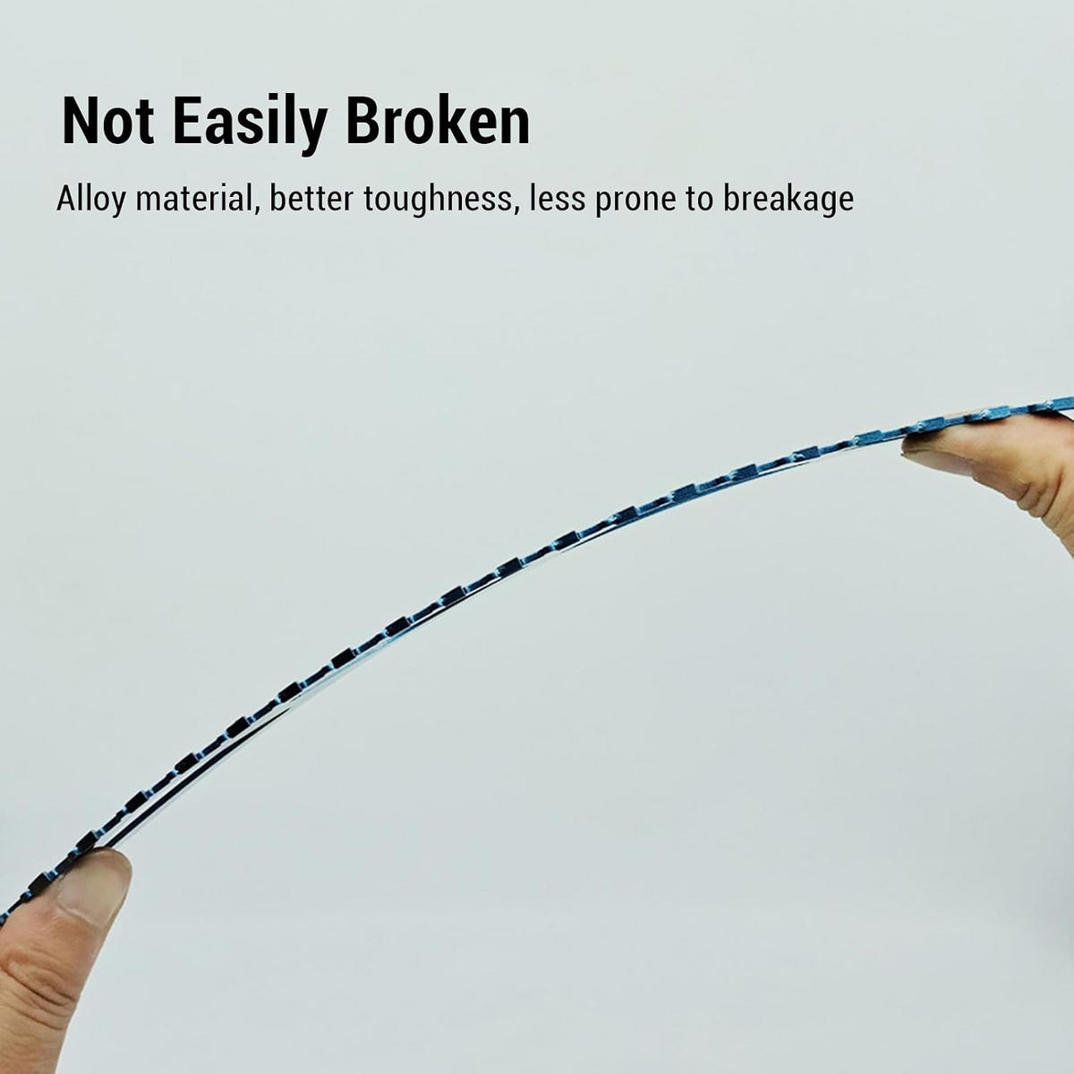 SÄGEBLATT - geeignet für Porenbeton, Ziegel, Zementplatten und Beton, 505 mm lang. - Blau, Metall (50.5/5.2/1cm) - DCA