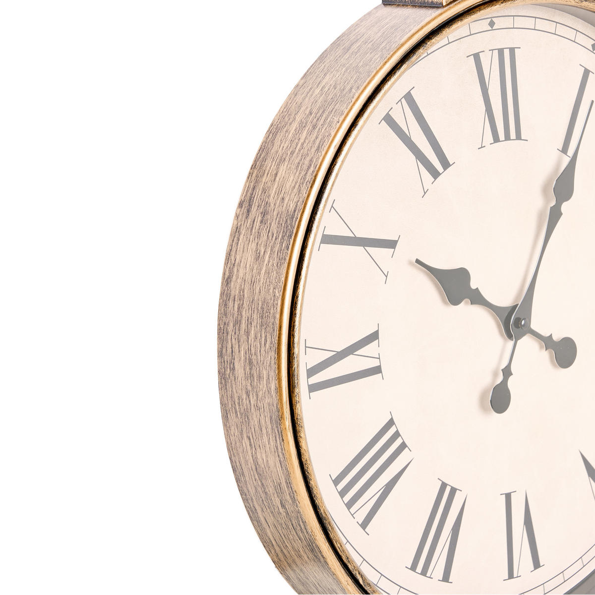 WANDUHR Gold Gandia - Beige/Goldfarben, Kunststoff (40/51/5cm) - Beliani