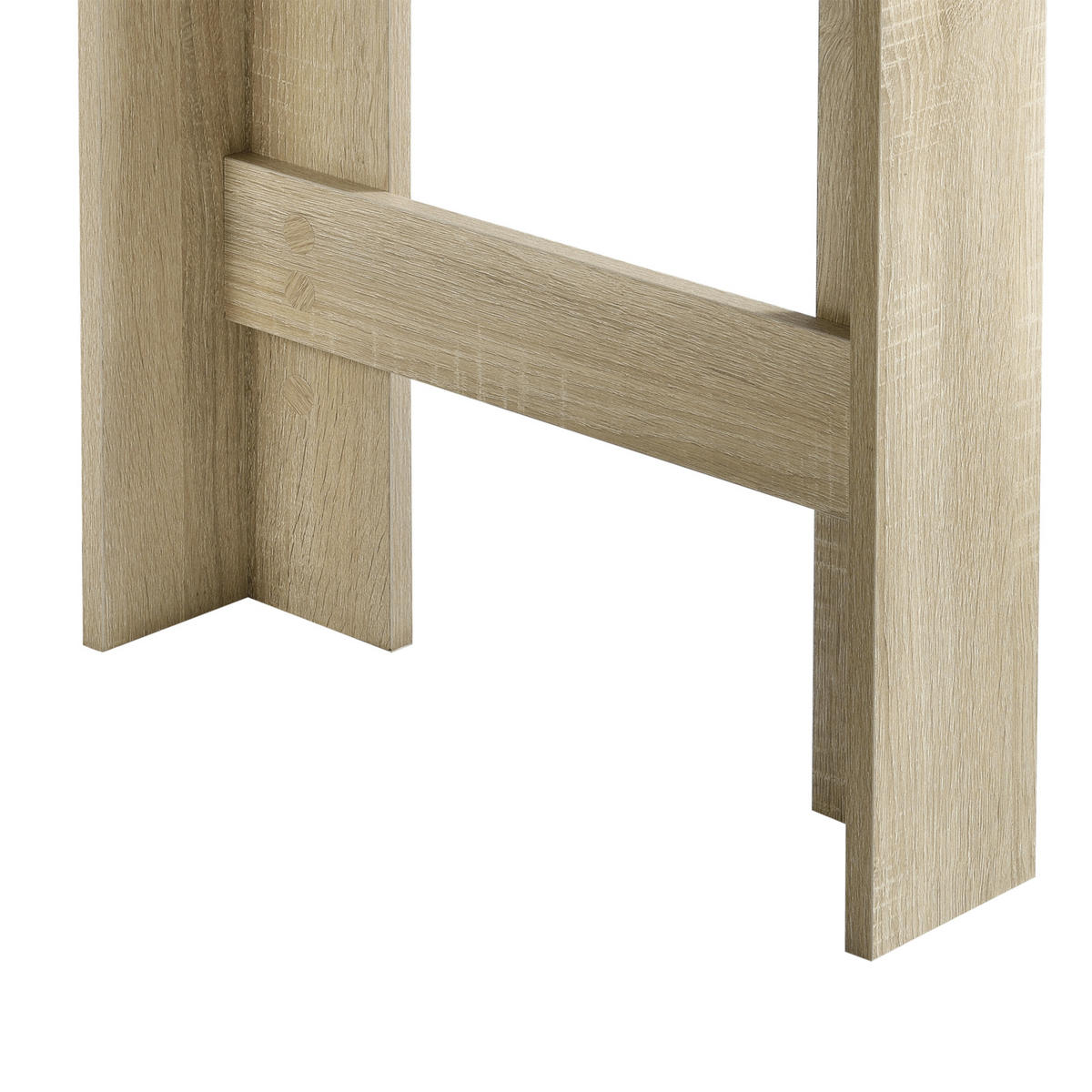 BARTISCH Kouvala - Eichefarben, Holzwerkstoff (110/103/50cm) - [en.casa]