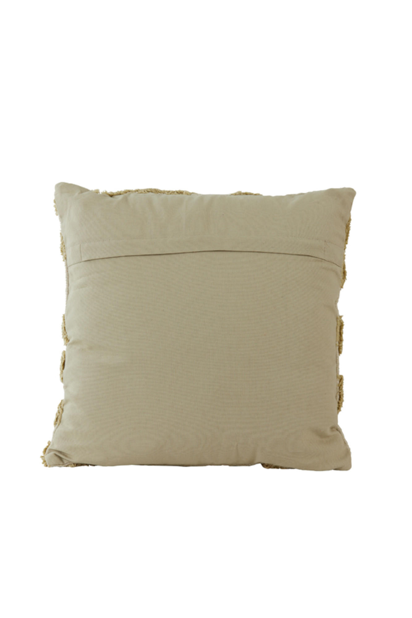 DEKOKISSEN Sakala Grün 45/45 cm - Grün, Textil (45/45cm) - Light & Living