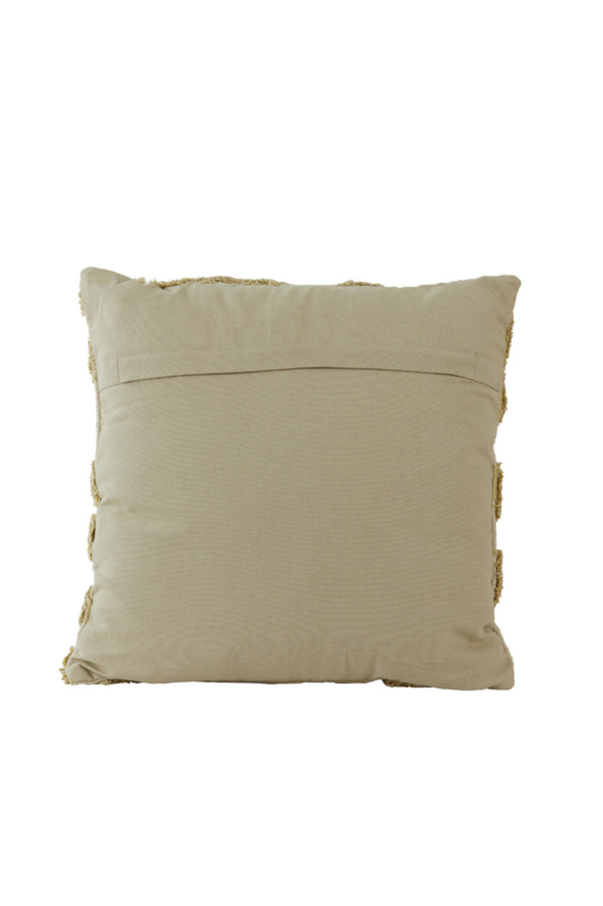 DEKOKISSEN Sakala Grün 45/45 cm - Grün, Textil (45/45cm) - Light & Living