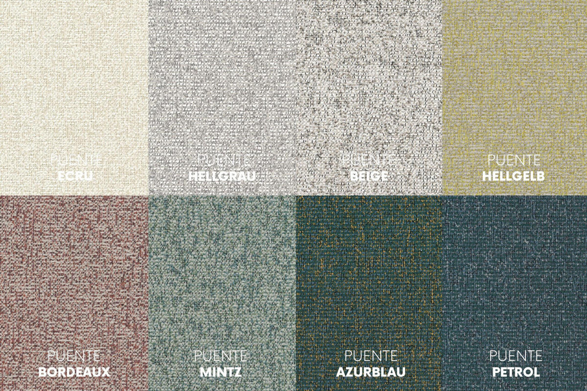 ECKSOFA L-Form Averro, stoff Puente, Purpur, Rechts - Lila, Holz (280/150cm) - Kaiser Möbel