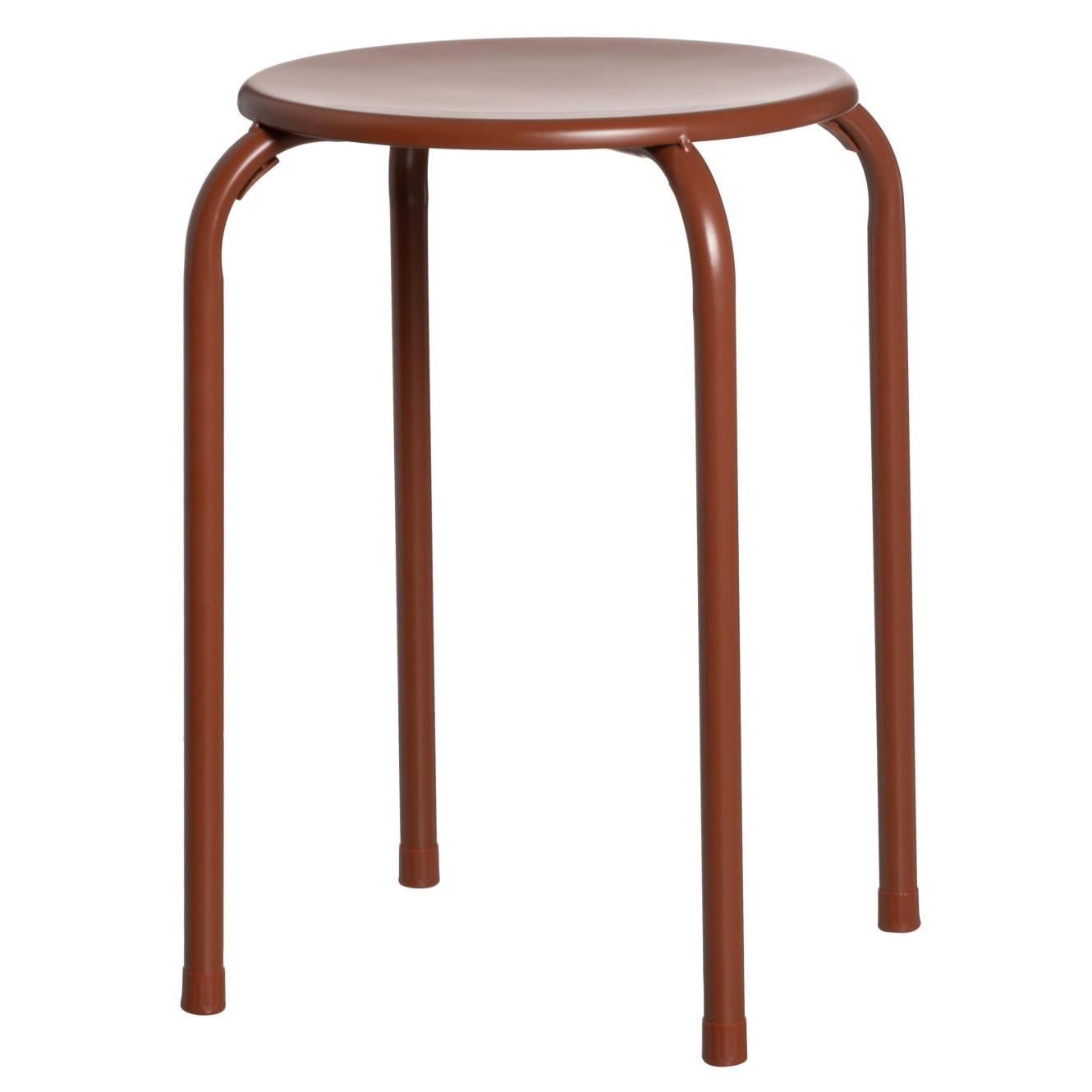 METALLHOCKER Ø 30 cm - Braun, Metall (30/44/30cm)