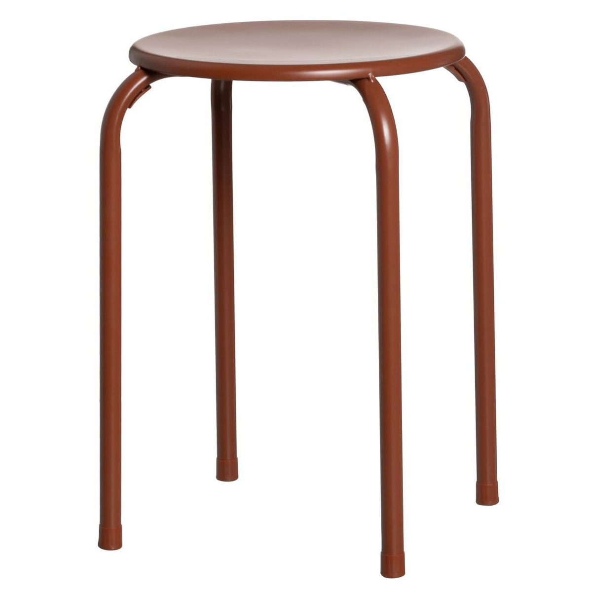 METALLHOCKER Ø 30 cm - Braun, Metall (30/44/30cm)