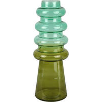 GLASVASE Green Harmony grün - Grün, Glas (35cm) - FURNARO