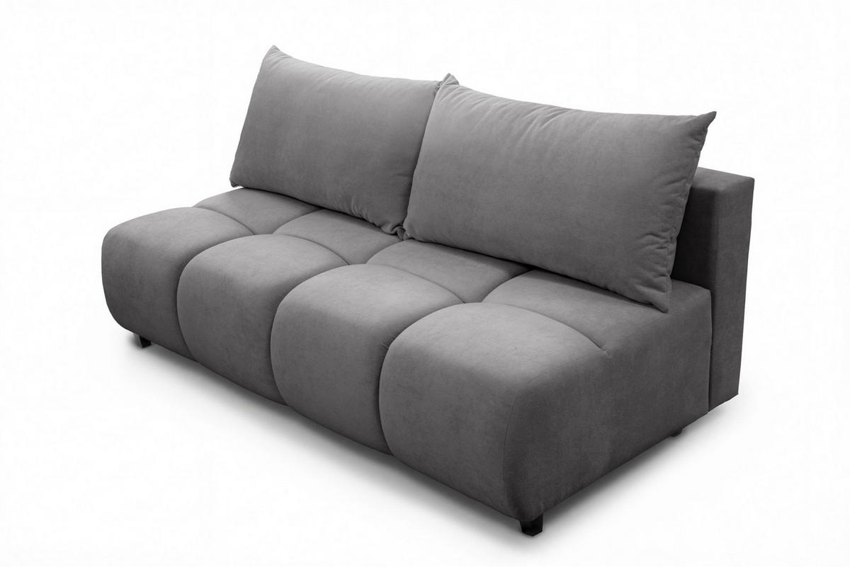 SCHLAFSOFA Xenio Mit Schlaffunktion - Dunkelgrau, Holzwerkstoff/Textil (196/103/100cm) - Fun Möbel