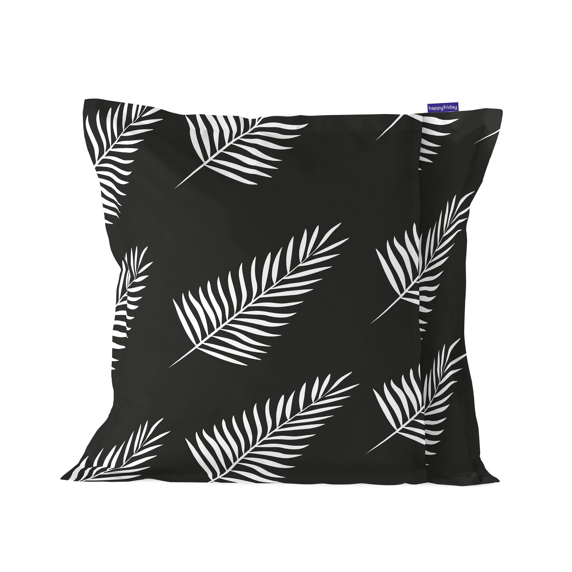 KISSENBEZUG foliage 60x60 cm mehrfarbig - Multicolor, Textil (60/60cm) - Happy Friday