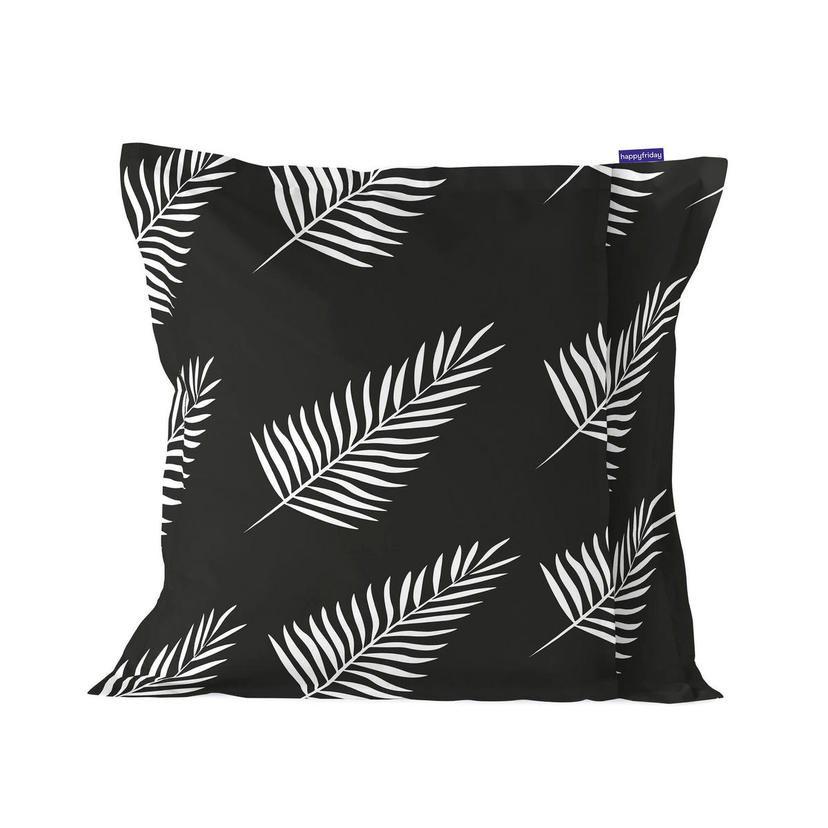 KISSENBEZUG foliage 60x60 cm mehrfarbig - Multicolor, Textil (60/60cm) - Happy Friday