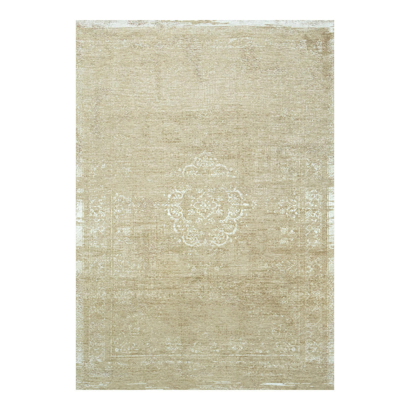 TEPPICH Milk Curry Medallion 170/240 cm - Beige, Textil (170/240cm) - Louis De Poortere
