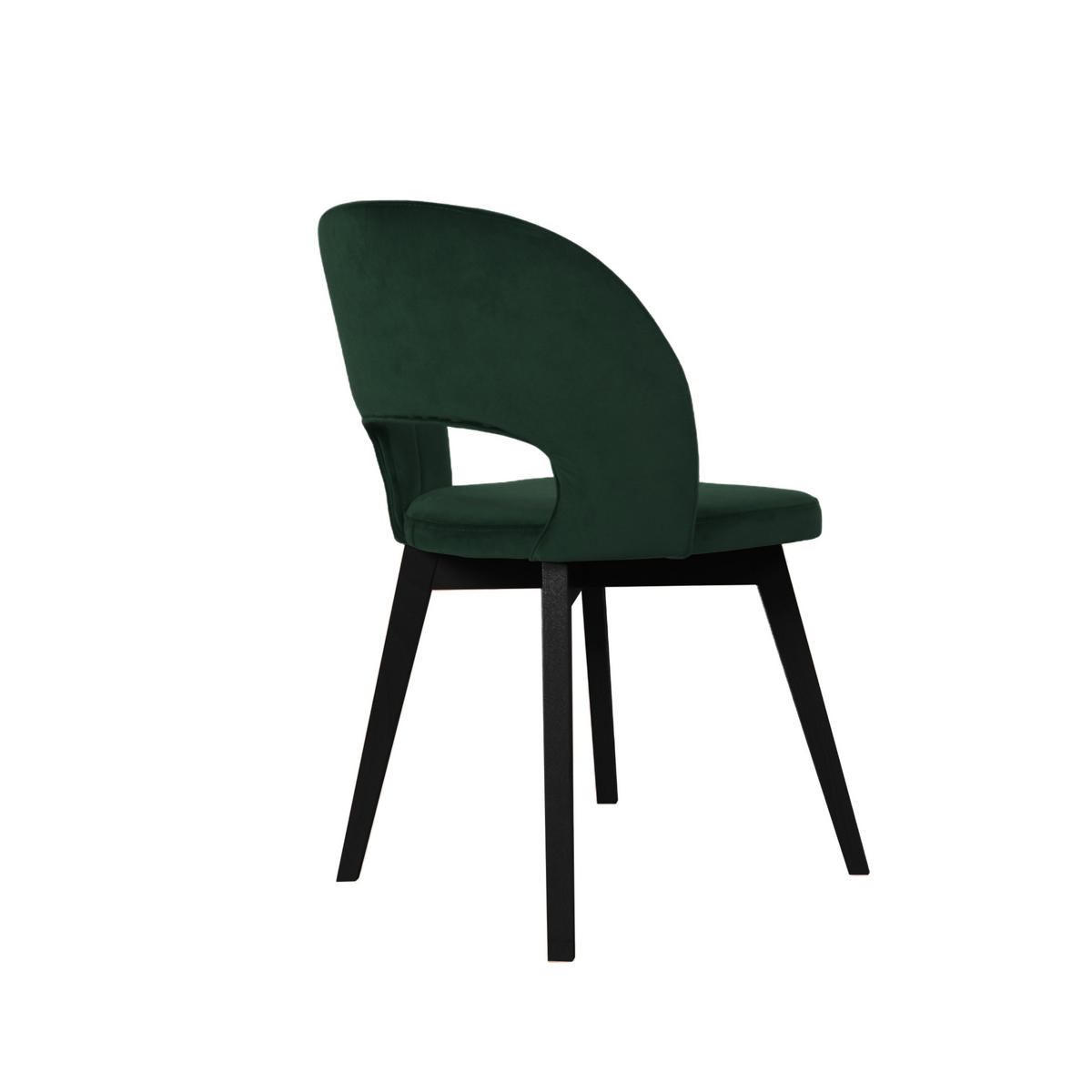 STUHL Monica 85 × 50 × 45 cm, grün, schwarz - Schwarz/Grün, Metall (50/85/45cm) - Margaret Hadas24