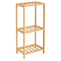 BAMBUSREGAL 35/20/84 cm - Beige, Naturmaterialen (20/84/35cm) - NUXIO