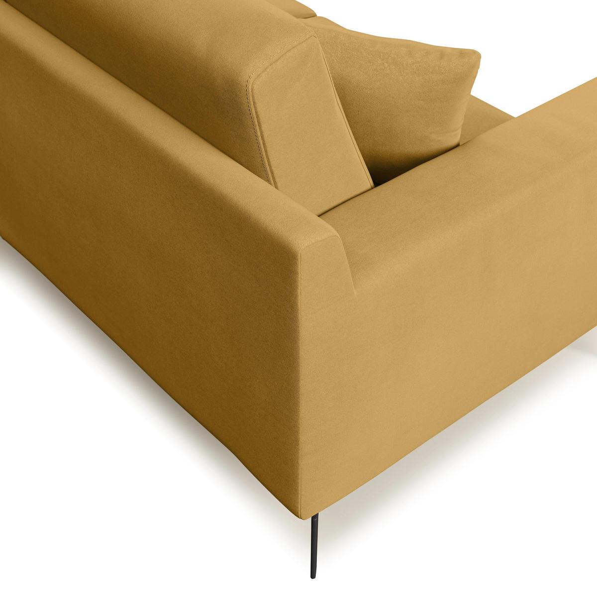 LINEARSOFA Prestige - Gelb, Textil (146/95/91cm) - Divani.store