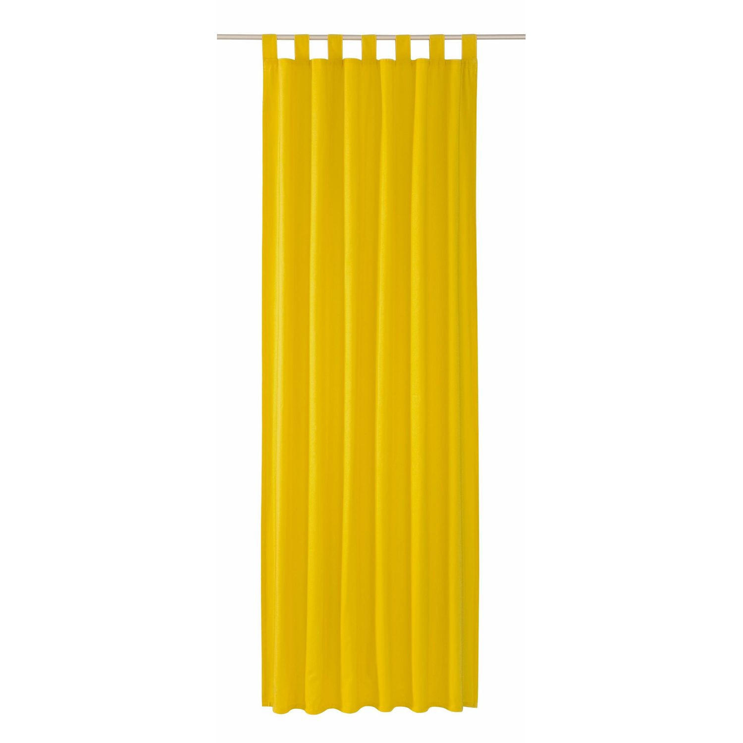 SCHLAUFENVORHANG IM UNI DESIGN DOVE Blickdicht - Sonoma Eiche, Textil (140/0.5/255cm) - Tom Tailor