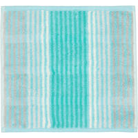 HANDTÜCHER NOBLESSE CASHMERE STREIFEN 1056 MINT - 14 - Blau, Textil (30/30cm) - Cawoe