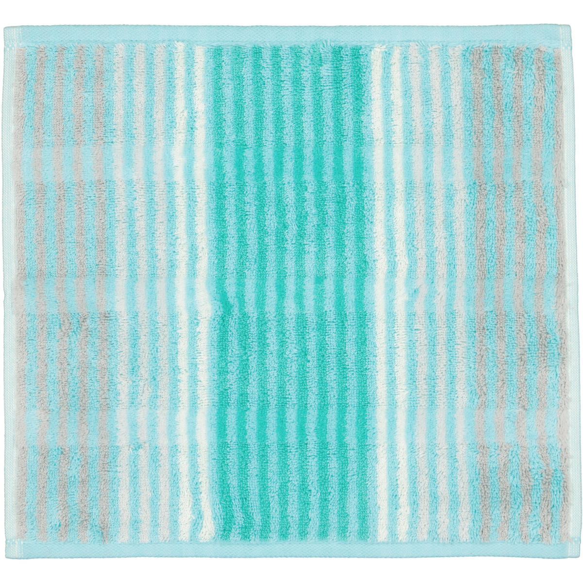 HANDTÜCHER NOBLESSE CASHMERE STREIFEN 1056 MINT - 14 - Blau, Textil (30/30cm) - Cawoe