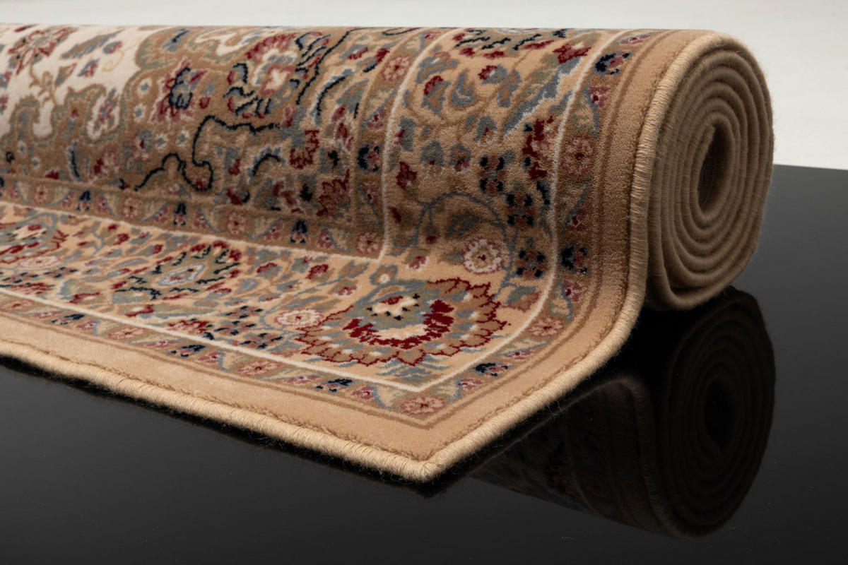 ORIENTTEPPICH Dolna 133x190 cm - Beige, Textil (133/190cm) - THEKO