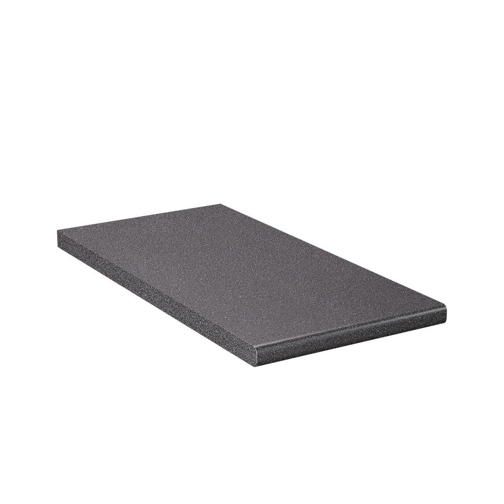 KÜCHENARBEITSPLATTE R-Line, Granit, 30 cm - Anthrazit, Holzwerkstoff (30/2.8/60cm) - Vicco
