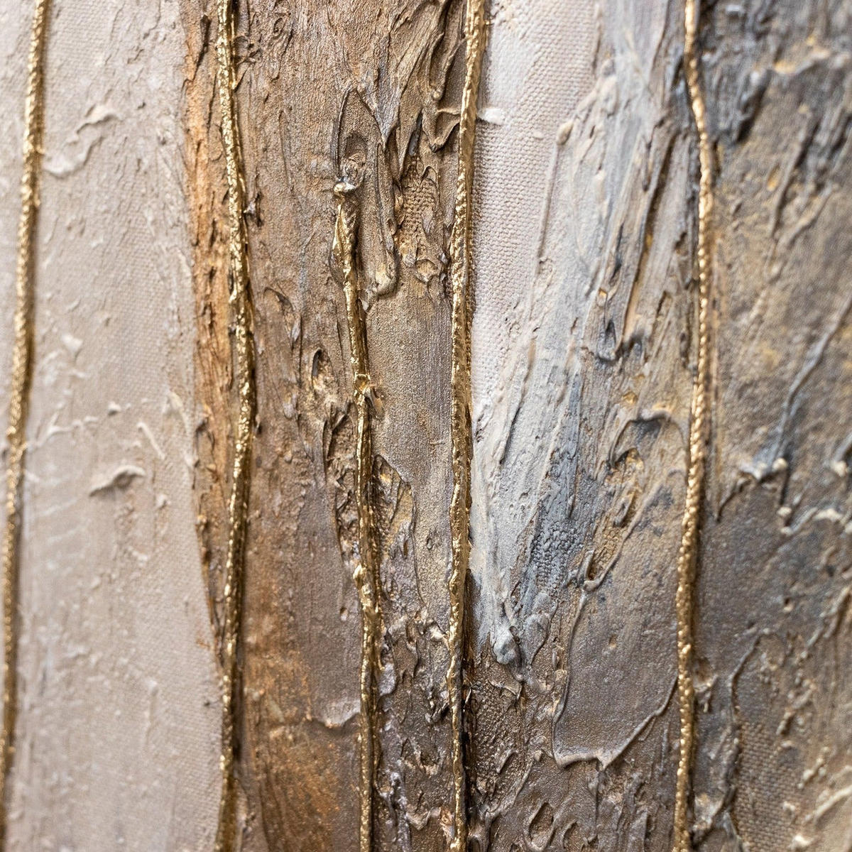 GEMÄLDE Pärchen Schattenfugenrahmen Grau 120x80 cm - Grau, Holz (120/80cm) - YS-art gallery
