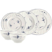 EINSTEIGER-SET Vieux Luxembourg weiß-blau 8er Set - Blau/Weiß, Keramik (2/2/2cm) - Villeroy & Boch