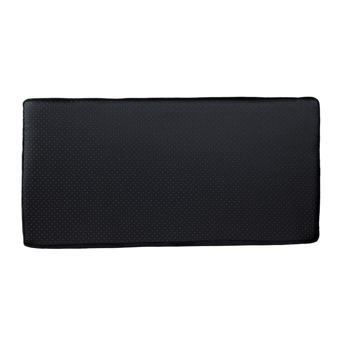 FUSSSTÜTZE Polyester-Samt Schwarz - Schwarz, Textil (60/30cm) - Arozzi