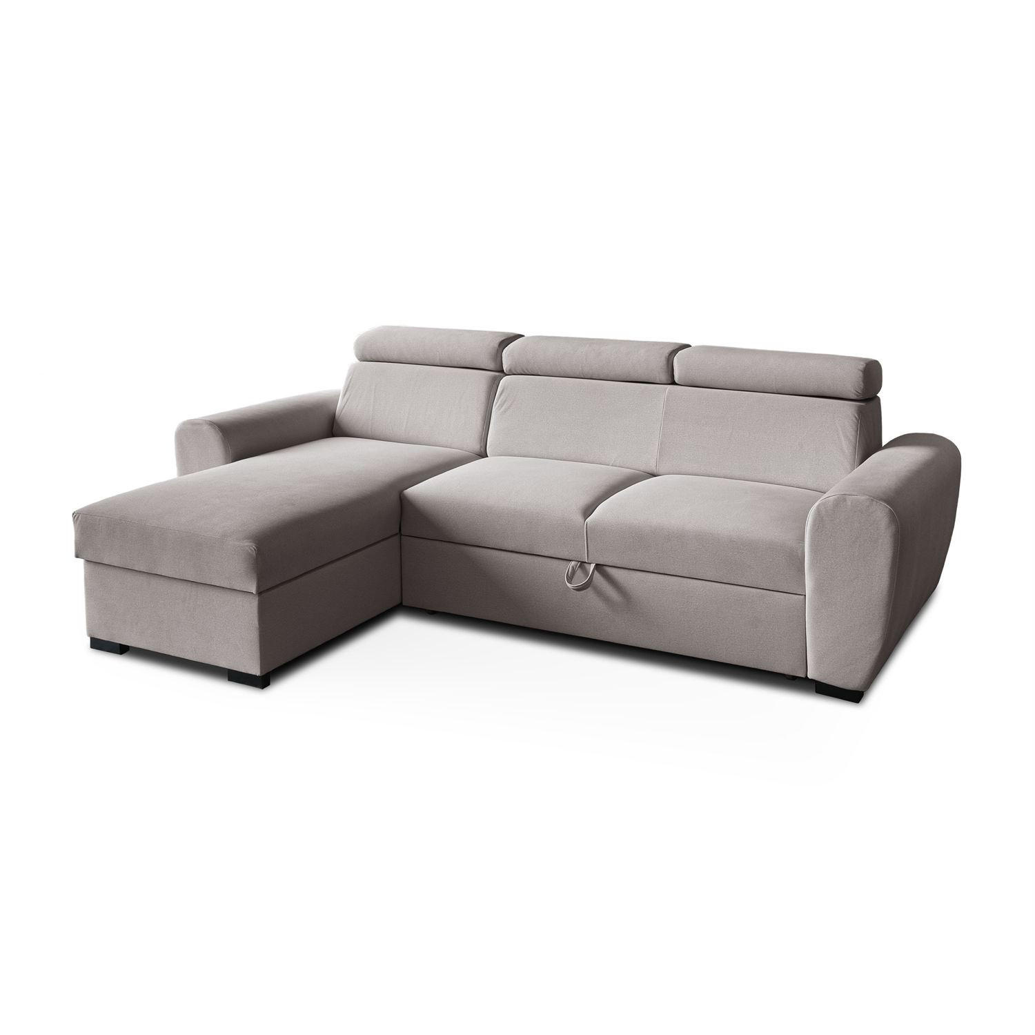 Lookway Ecksofa Grau 253x174 cm