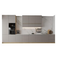 KÜCHENZEILE – Küchenblock 480 cm VELORA – KU-S53 – Beige - Beige, Holzwerkstoff (480/248/58cm) - hi-markt