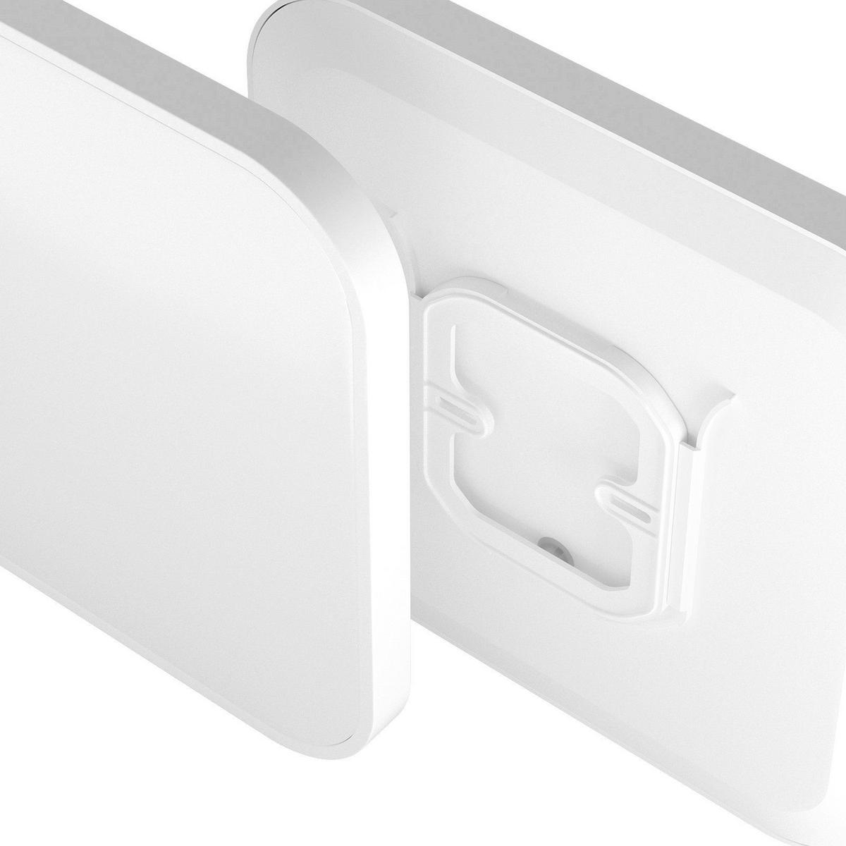 LED-DECKENLEUCHTE Leipzig 27/27/3 cm - Weiß, Kunststoff (27/27/3cm) - Nettlife
