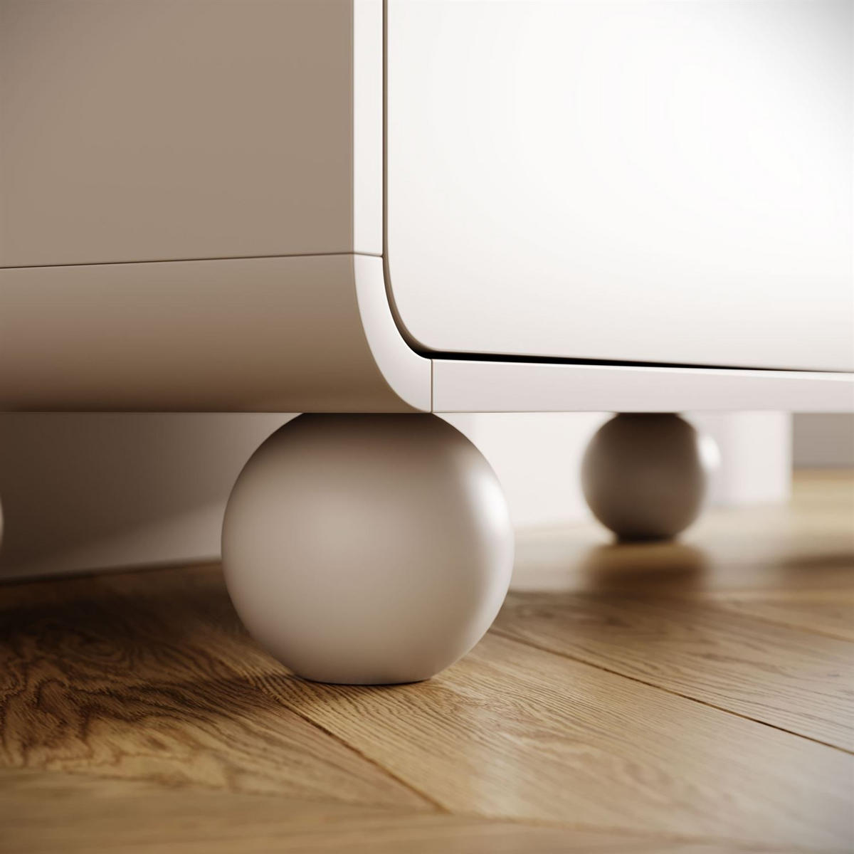 KOMMODE OLIVIO KSZ108 Kaschmir - Kaschmir, Holzwerkstoff (108/75/39cm) - Lookway