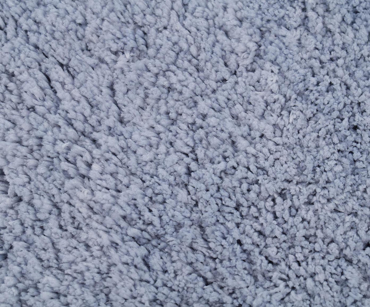 BADTEPPICH Deluxe SILBER 70X120CM - Silberfarben, Textil (120/70cm)