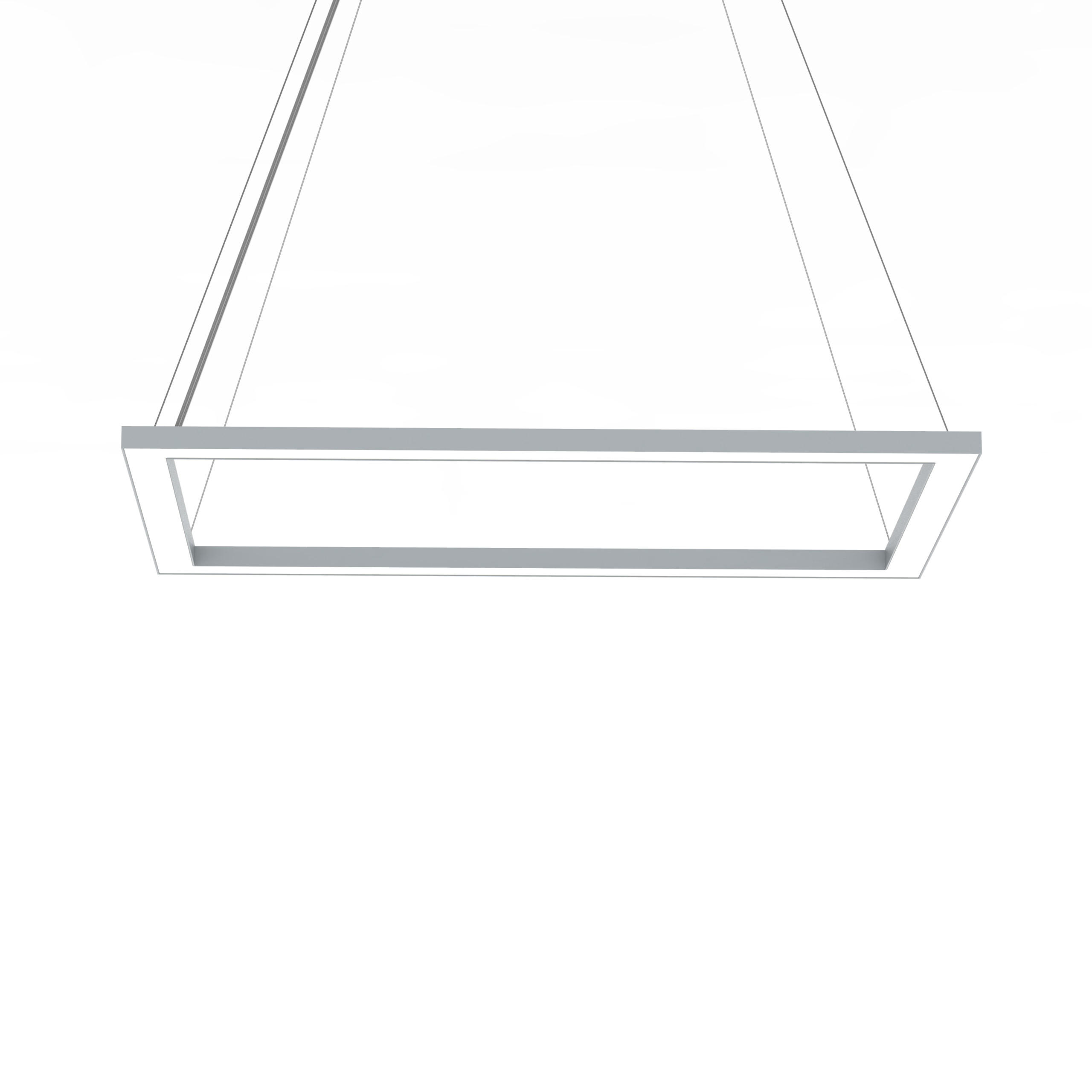 Lumicom Led-Hängeleuchte Grau 60x100x40 cm