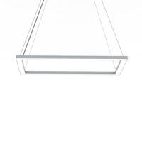 LED-HÄNGELEUCHTE - Grau, Metall (40/60/100cm) - Lumicom