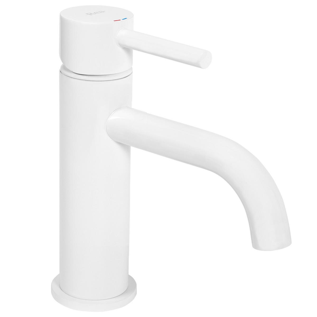 WASCHBECKENARMATUR Rea Lungo White Low - Weiß, Metall (5/16.5/15cm) - REA