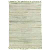 BAUMWOLLE NATUR TEPPICH CAYENNE - Grün, Textil (140/200cm) - Pergamon