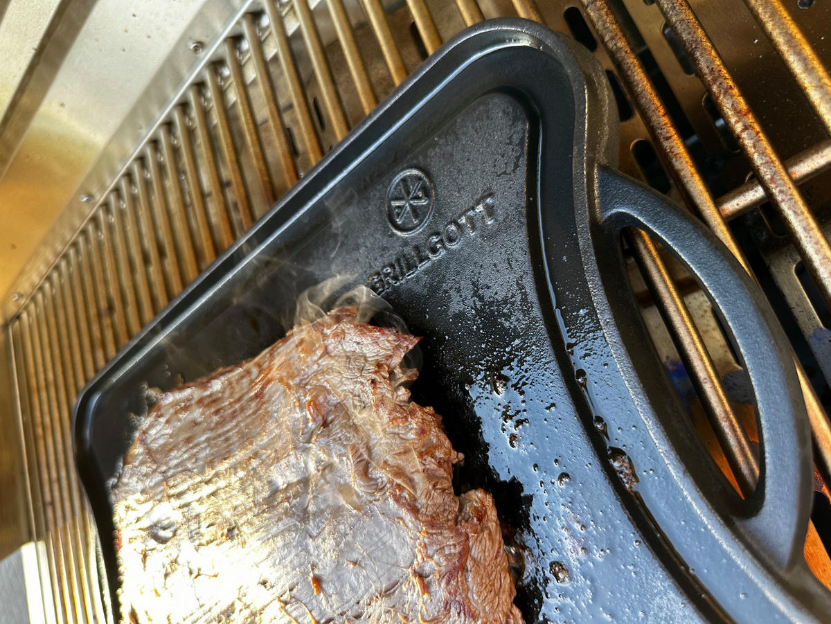 WENDEGENUSSPLATTE Individual - Schwarz, Metall (39.5/30cm) - Grillgott