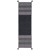 LÄUFER NATUR TEPPICH KELIM NAVARRO - Grau, Textil (70/250cm) - Pergamon