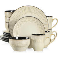 KOMBISERVICE 16-teiliges Set Steinzeug Beige - Beige, Keramik (26.7/35/26.7cm)