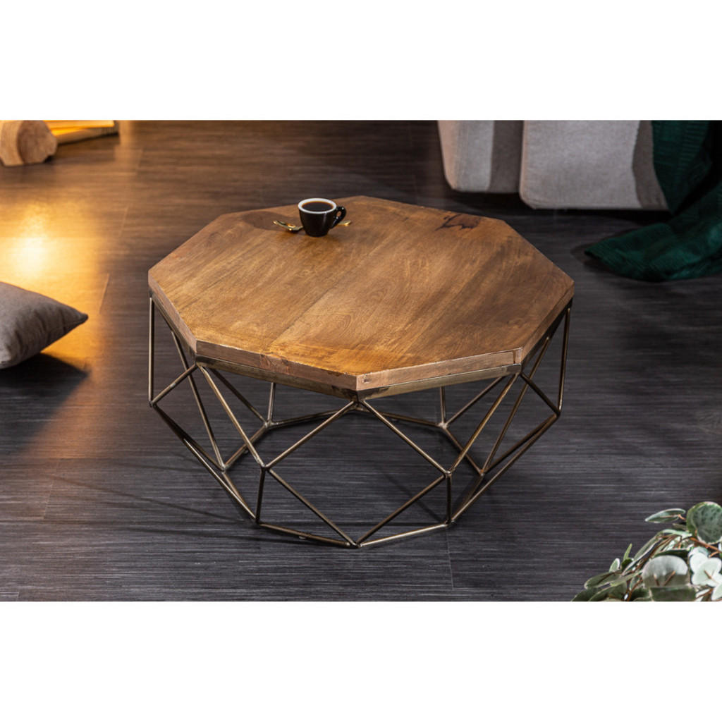 Thumbnail - riess-ambiente Couchtisch, Braun, Holz, Holz, Rechteckig, 70x39x70 cm, Wohnzimmer, Wohnzimmertische, Couchtische