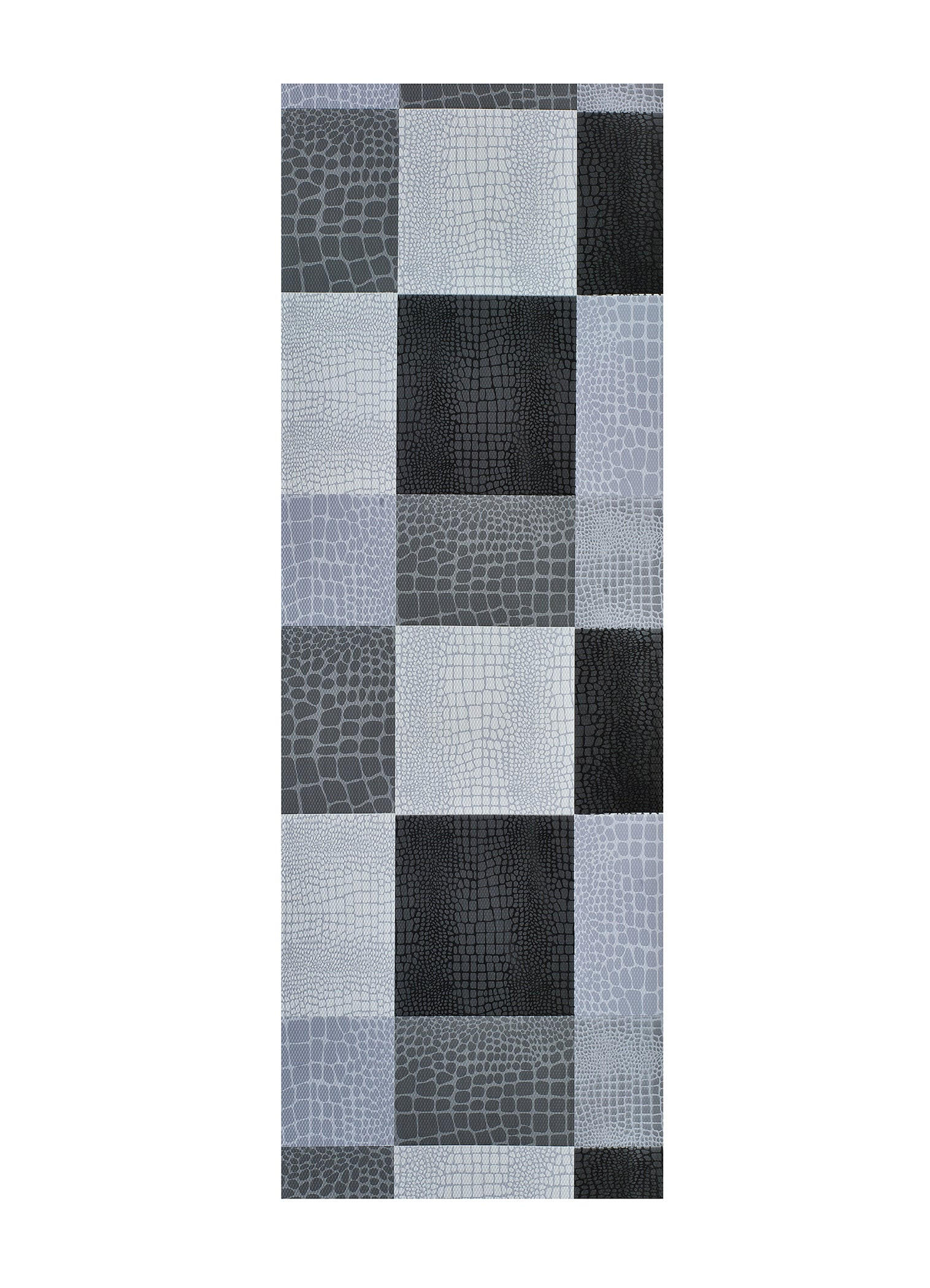 Atticgo Küchenläufer Grau 48x200 cm