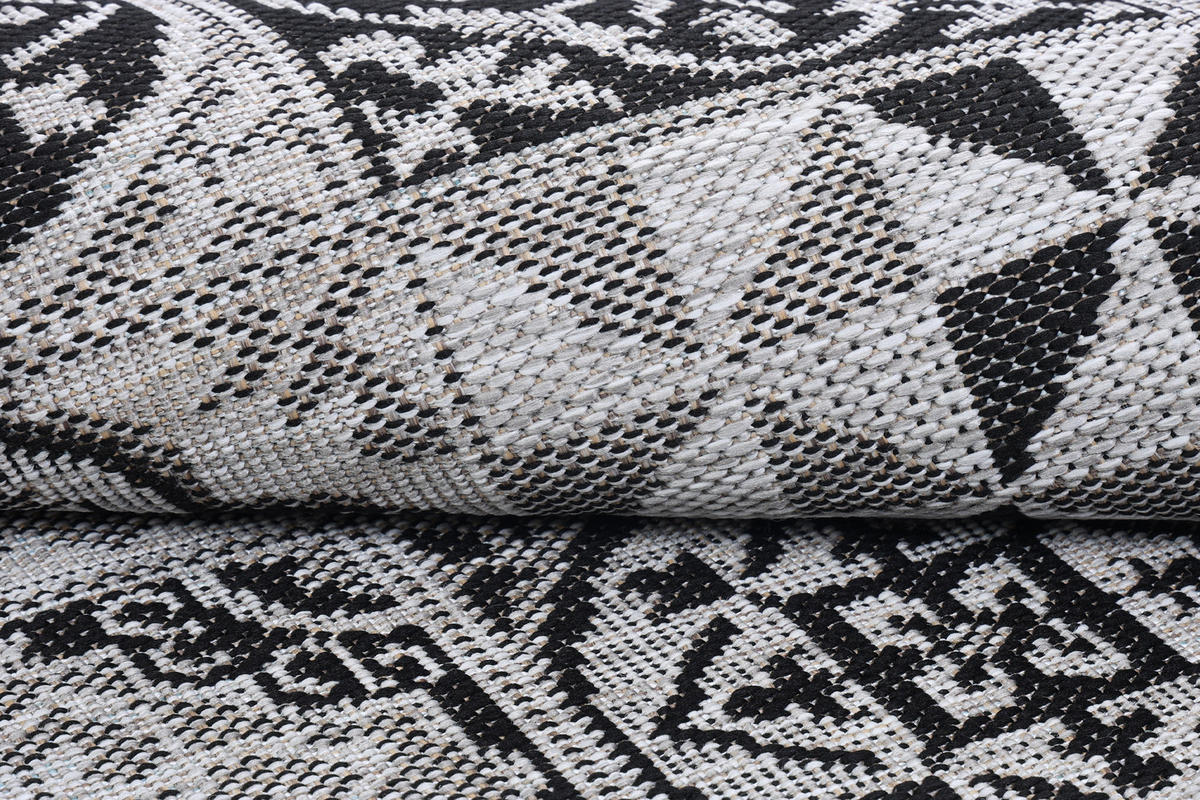 TEPPICH MELISSA Grau 200/200 cm - Grau, Kunststoff (200/200cm) - Tapiso