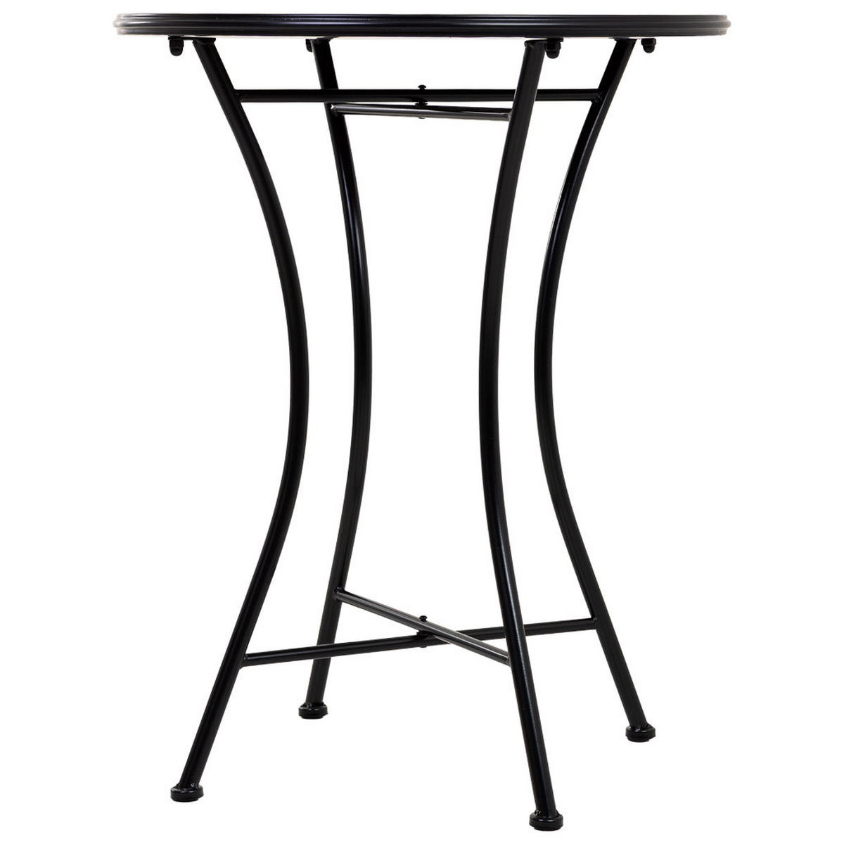 BALKONSET, schwarz, 3-tlg. - Schwarz, Metall - Wanderlust