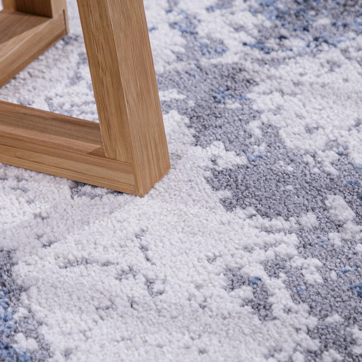 KURZFLORTEPPICH 80/300 cm Bari 873 - Blau, Textil (80/300cm) - Paco Home