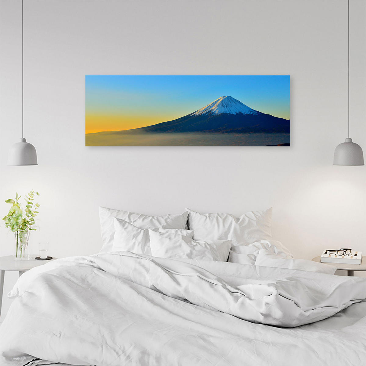KUNSTDRUCK Blau 120/40 cm - Blau, Textil (120/40cm) - KUNSTLOFT